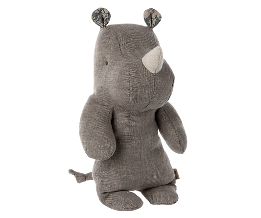 Maileg Safari Friends Rhino Small Grey