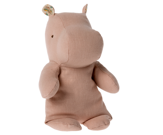 Maileg Safari Friends, Small Hippo - Soft Rose