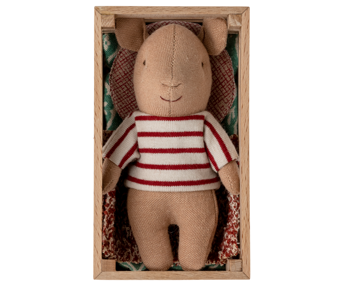 Maileg Pig In Box Baby Girl