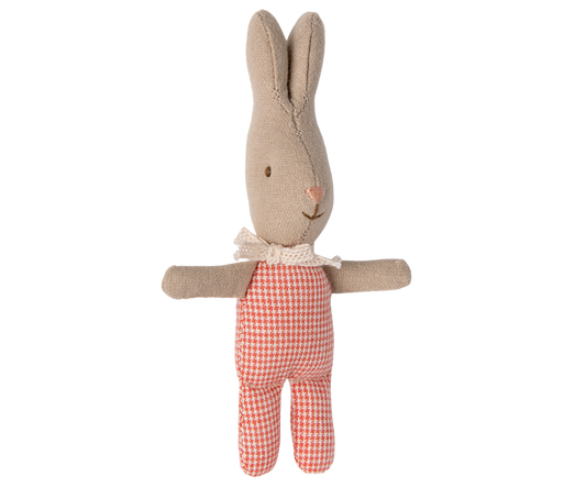 Maileg Rabbit My - Red check