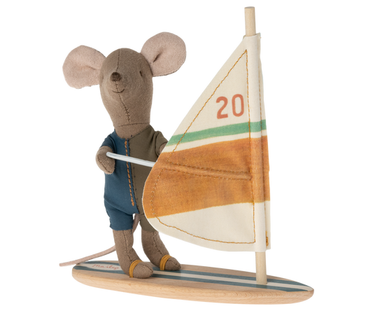 Maileg  Beach Mice Surfer little brother
