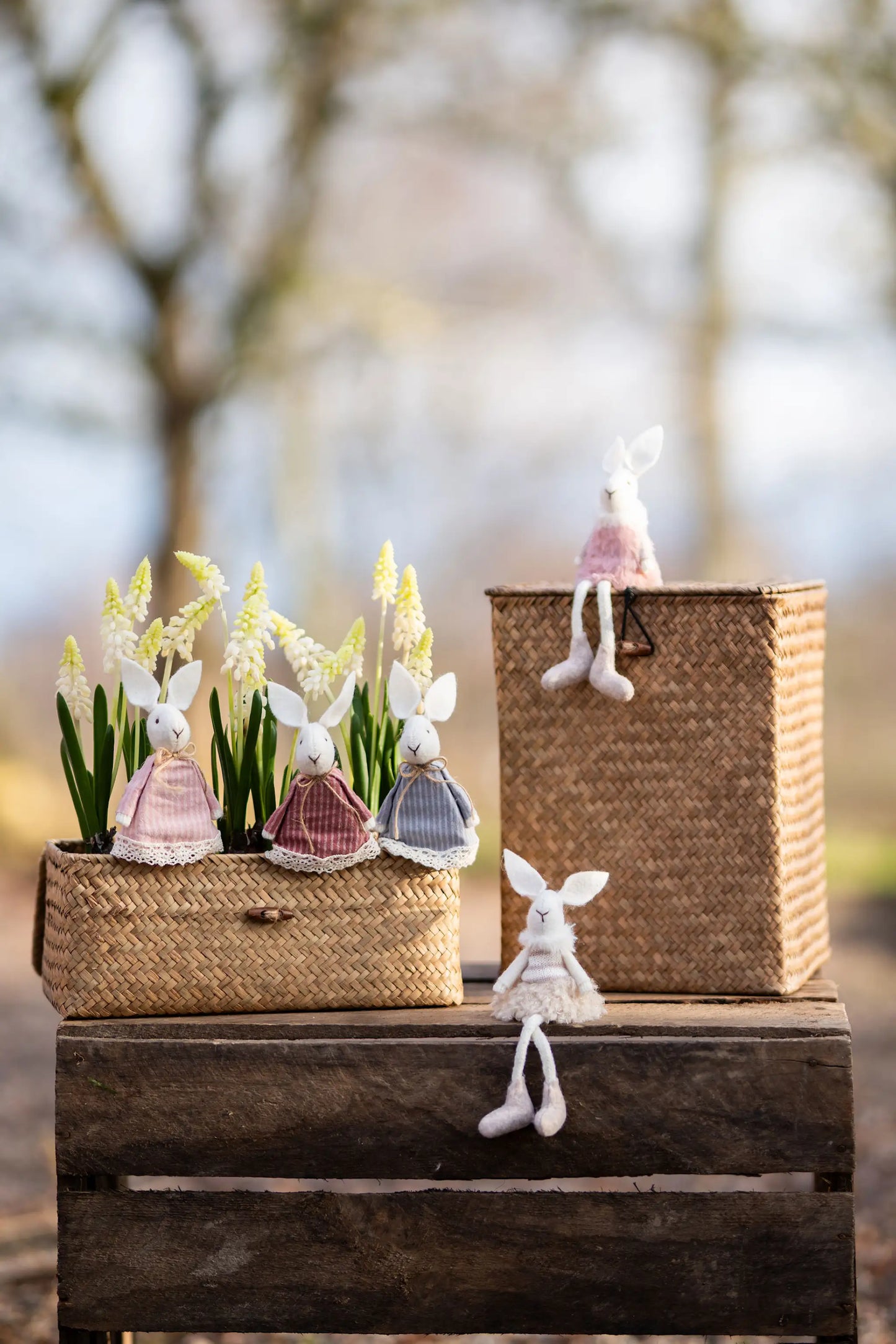 Alot Sittande Kanin dekoration