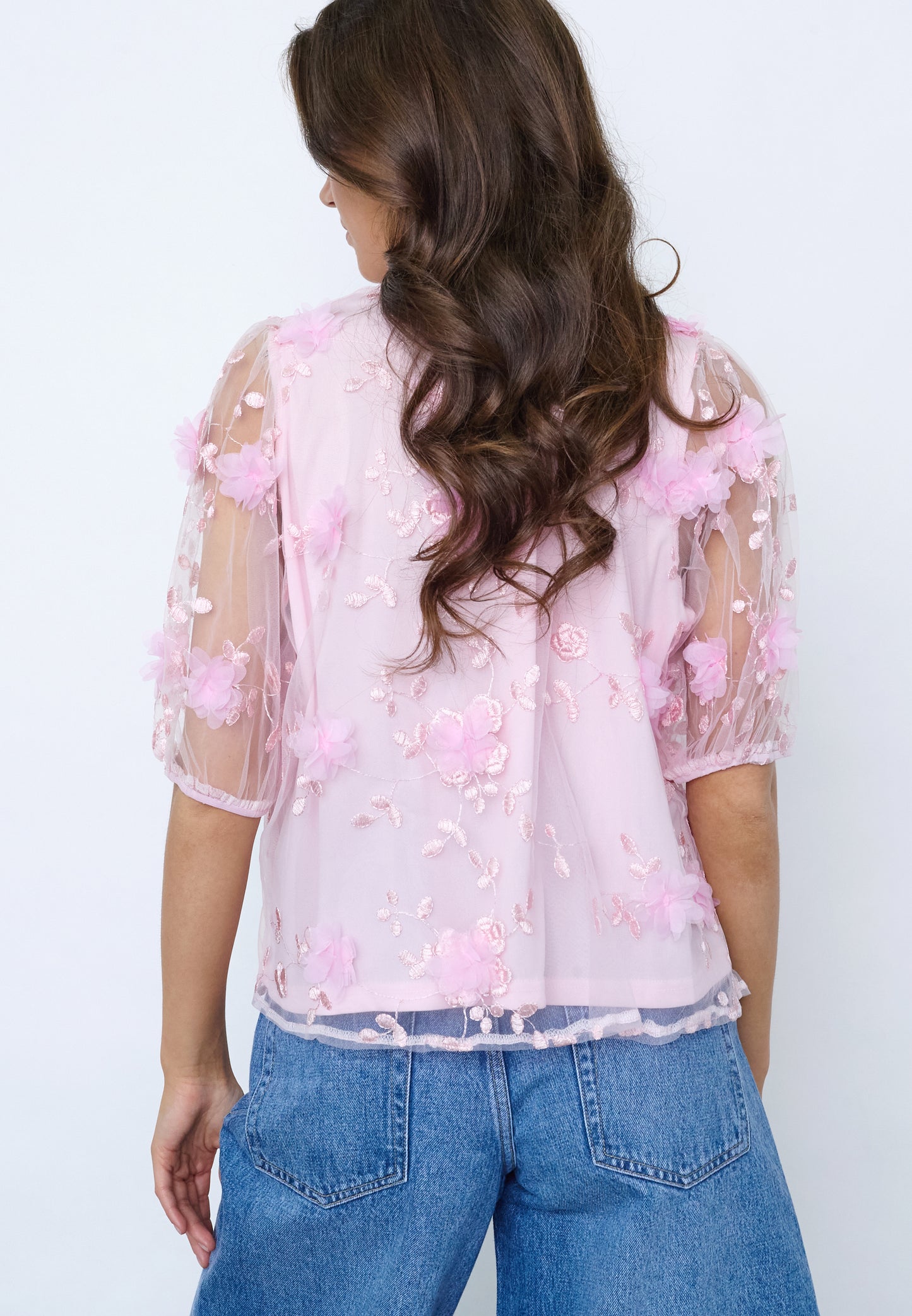 Sisters Point Top Gemba-SS Soft Rose