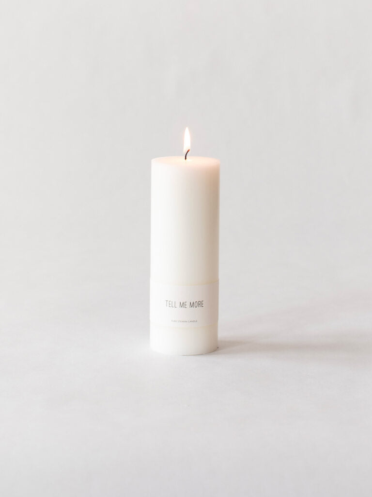 Tell Me More Stearinljus - L 50x150mm