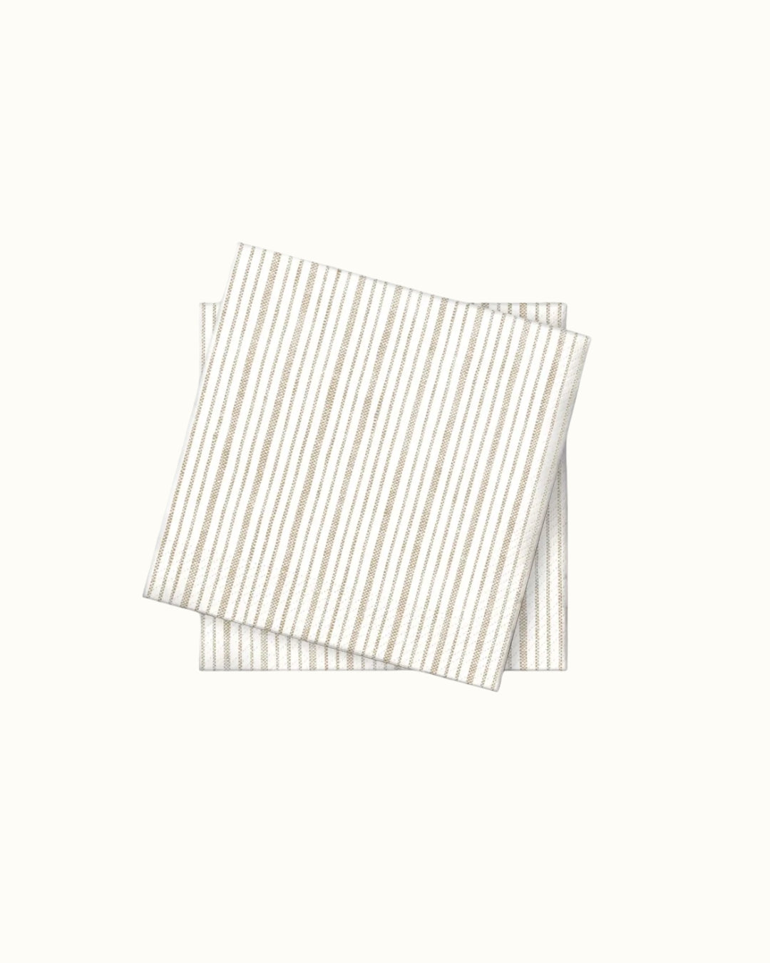 Violander Pappersservett Rand Kaffe Beige 25x25