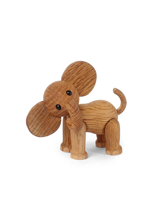 Spring Copenhagen Ella Elefant Baby Trädekoration 9 cm EK/Lönn