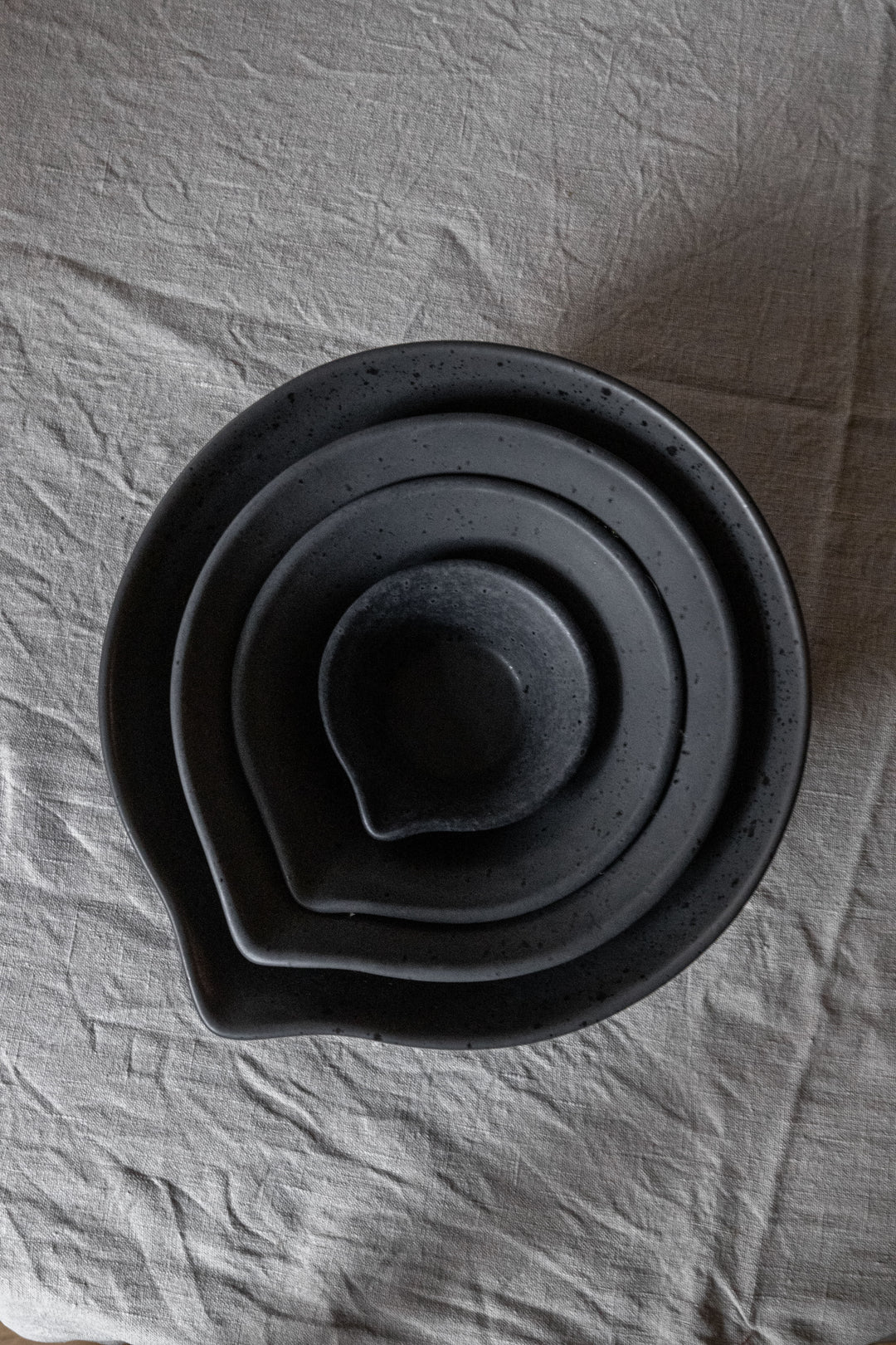 PotteryJo PEEP Bowl 35 cm Matt Black