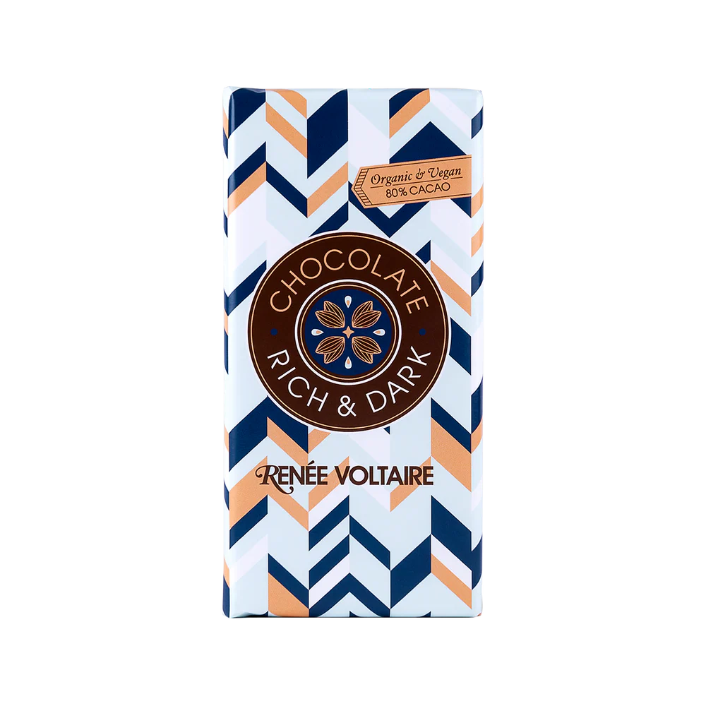 Renée Voltaire Chokladkaka - Mörk 80% Kakao 80g EKO