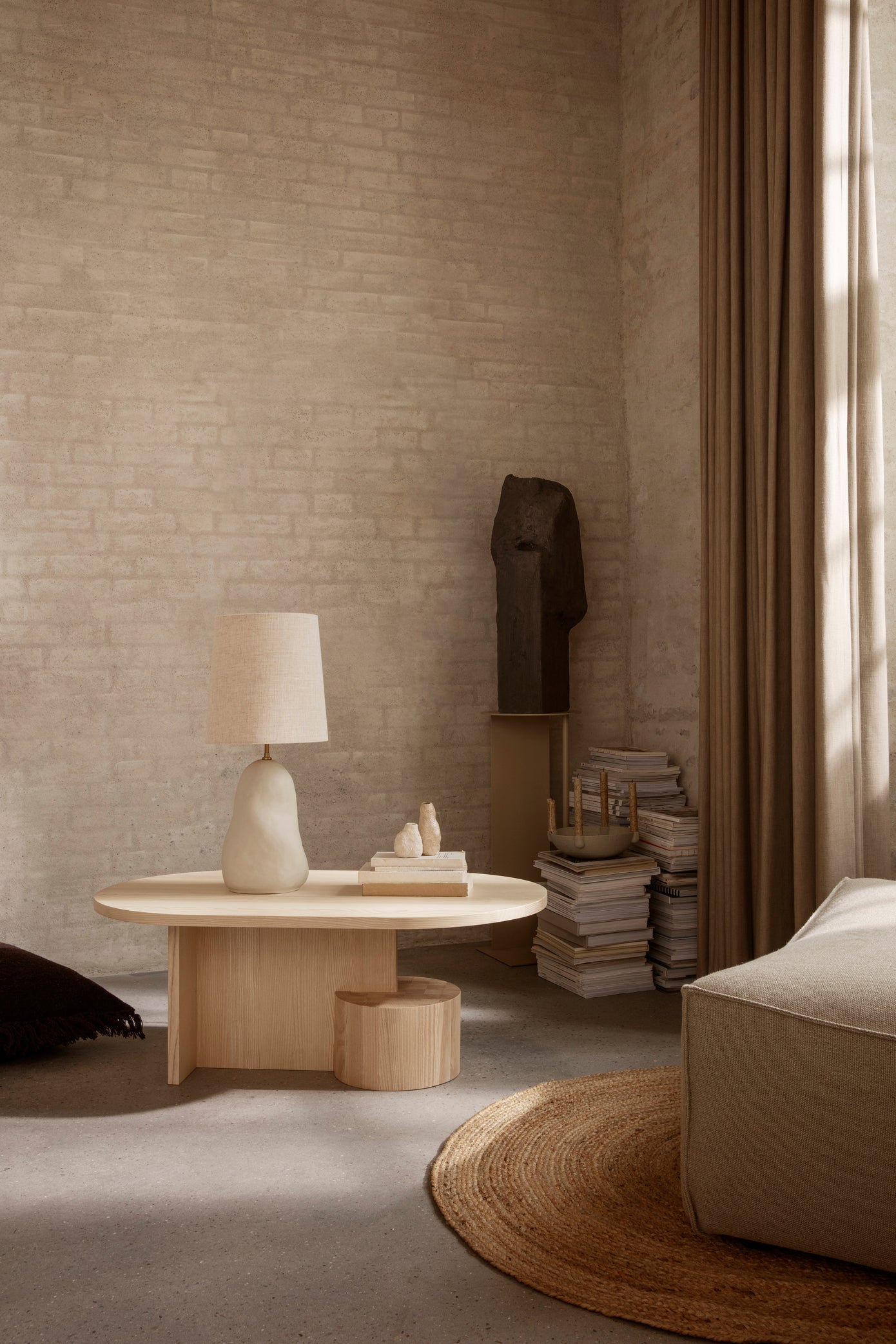 Ferm Living Hebe Lampa Medium - Off-White