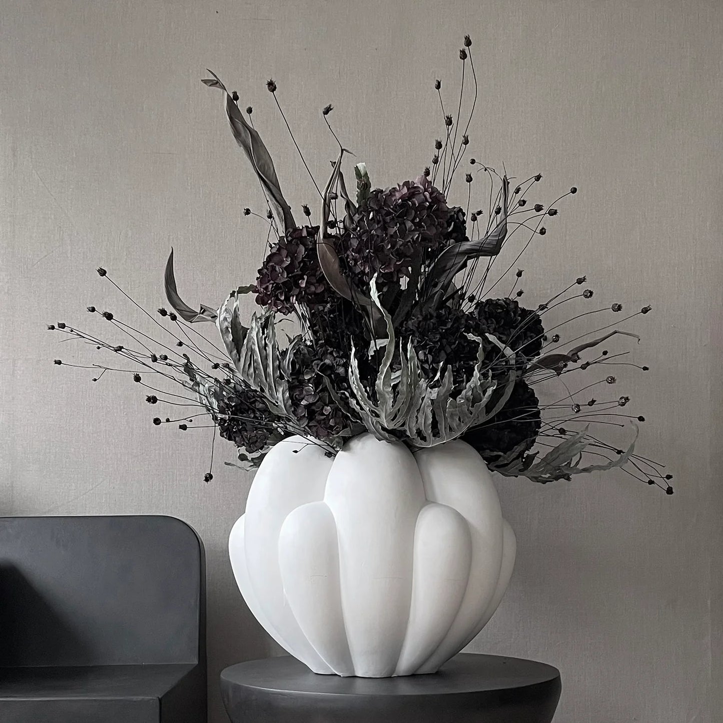 101 Copenhagen Bloom Vase Big -Bone White