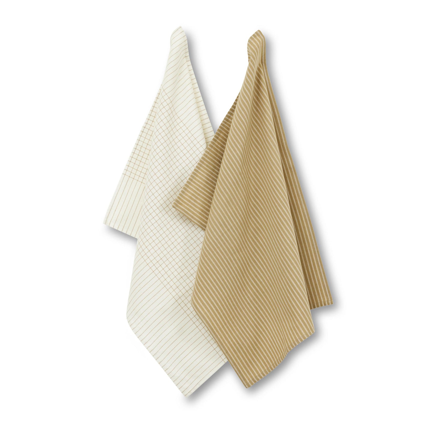 Jakobsdals - Medevi  Kökshandduk 2-pack Beige/Offwhite