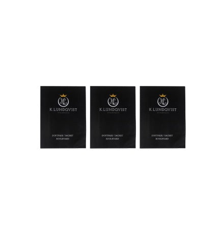 K. Lundqvist Stockholm K. Lundqvist Doftpåse Boulevard 3-pack