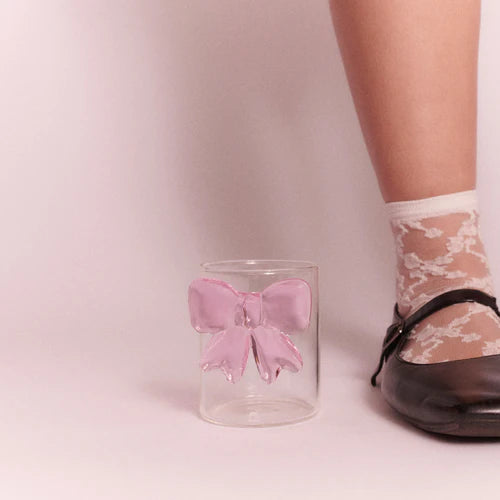 Lepelclub Bow Mugg Rosa