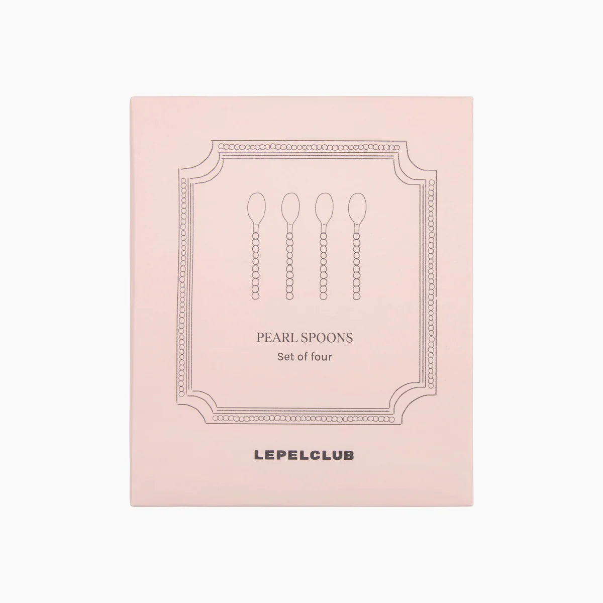 Pearl spoon set of 4