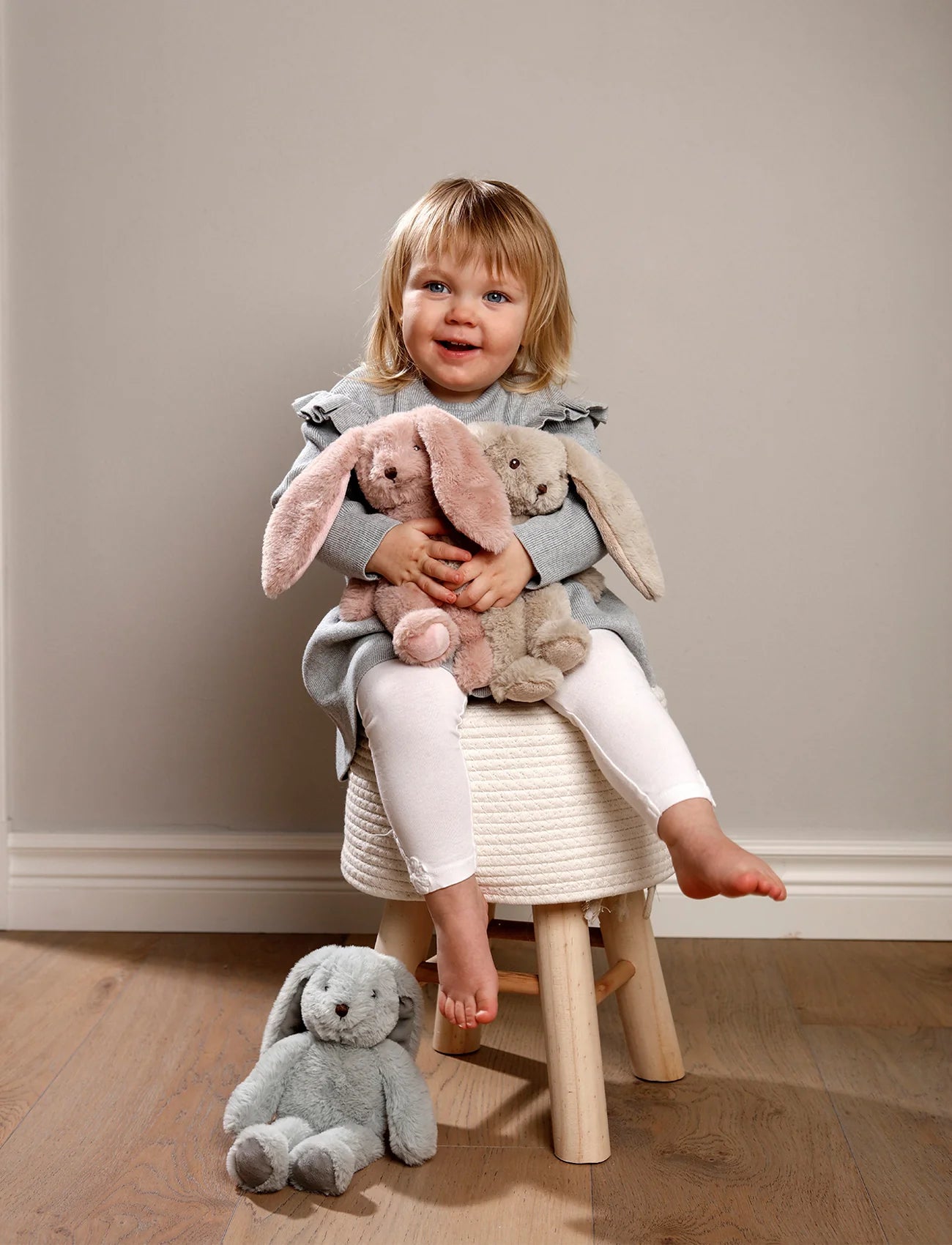 Teddykompaniet Svea, dimrosa, mini