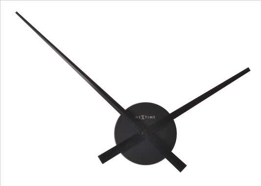 NeXtime Hands Small Väggklocka Ø48 cm Svart