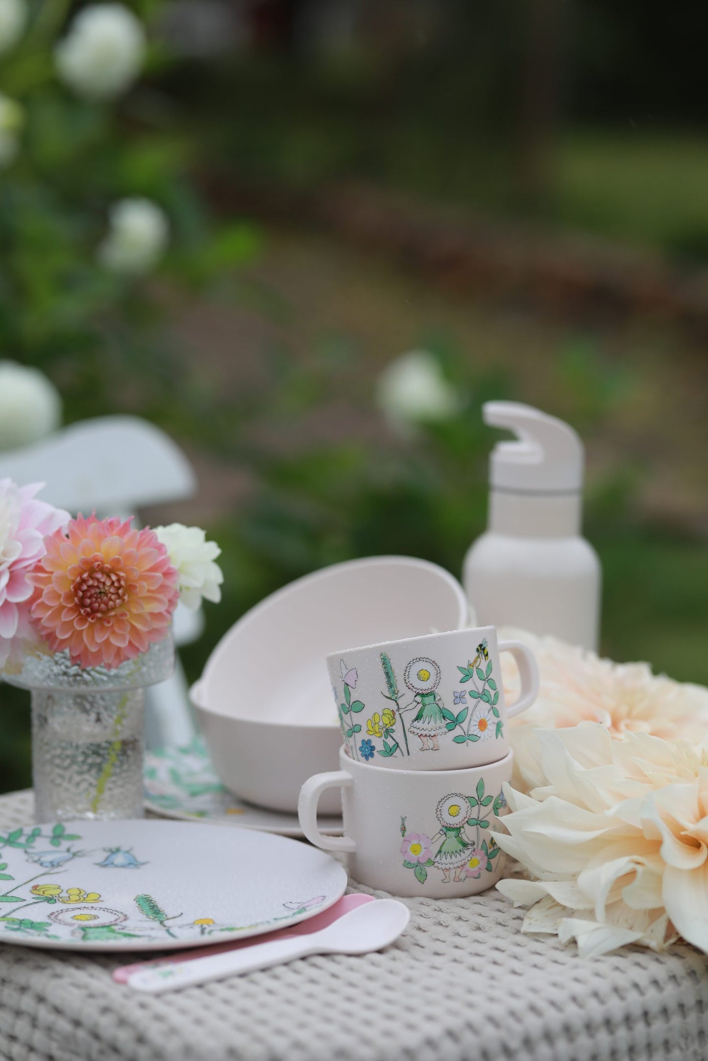 Rätt Start Beskow Blomsterfesten, Flat tallrik