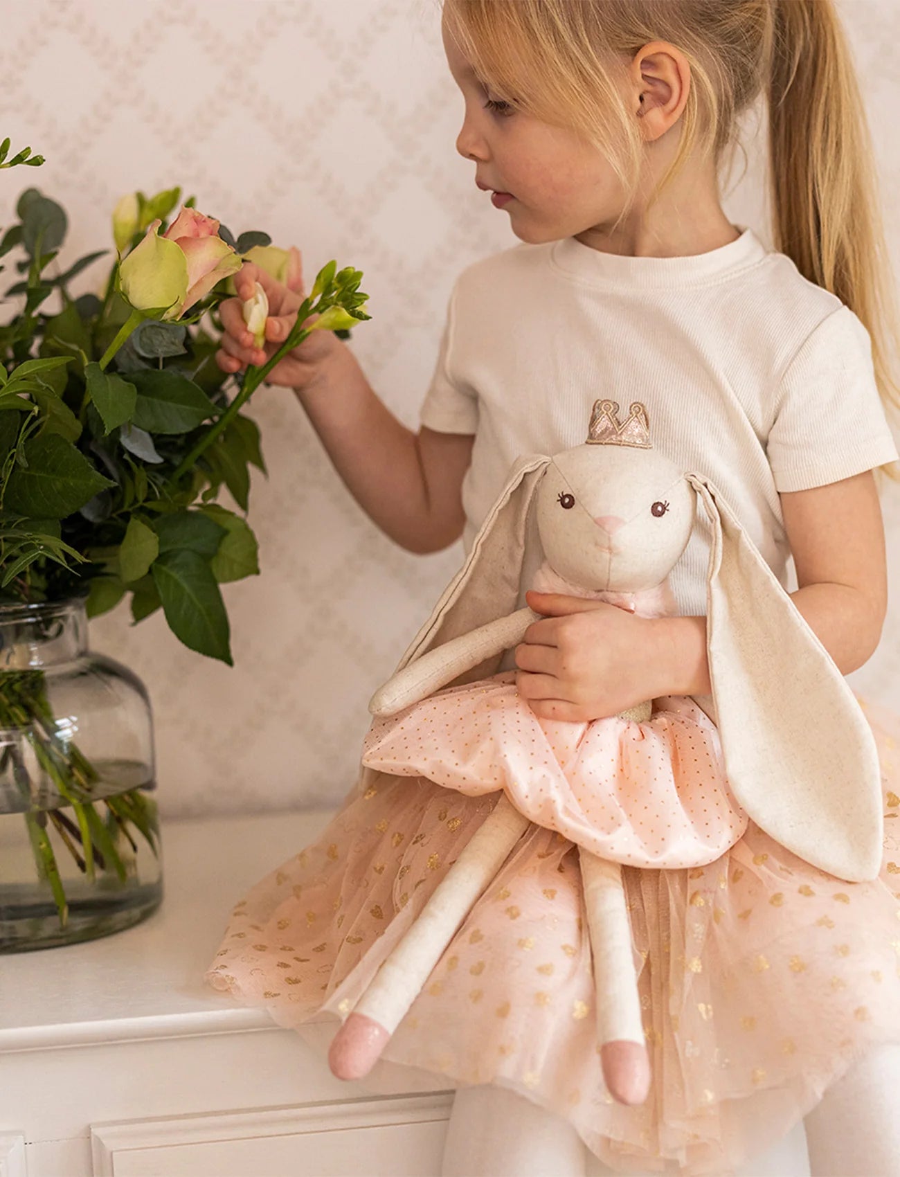 Teddykompaniet Ballerinas, kaninen Line
