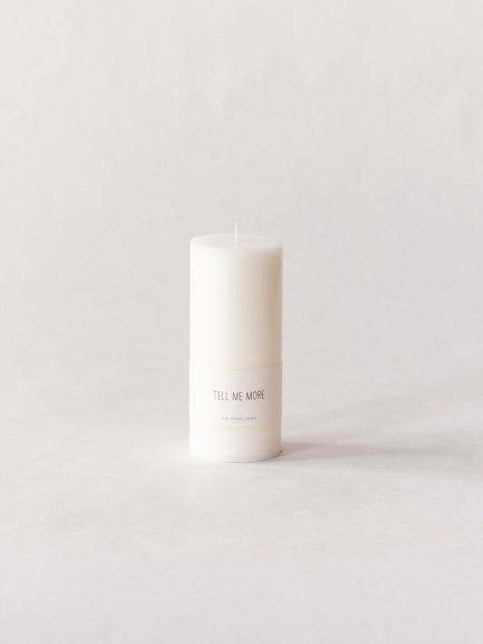 Tell Me More Stearin candle - M 40x150mm