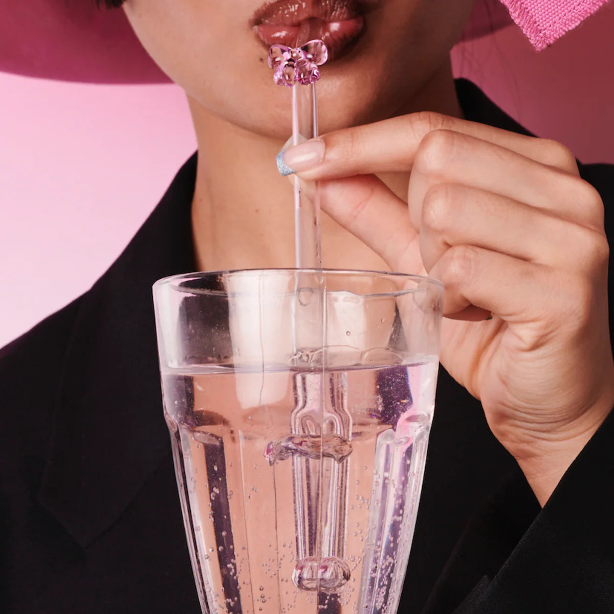 Lepelclub Bow straws 4-pack