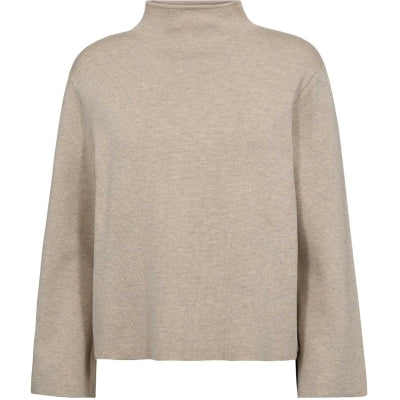 Gossia Lolo Stickad Tröja Beige