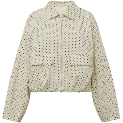 Gossia Dove Jacka Vit Polka dot