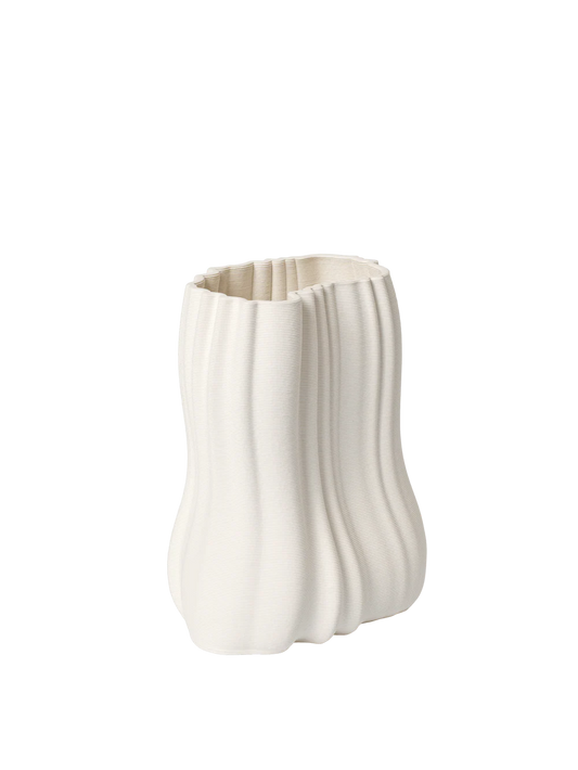 Ferm Living Moire Vas Small Off-white