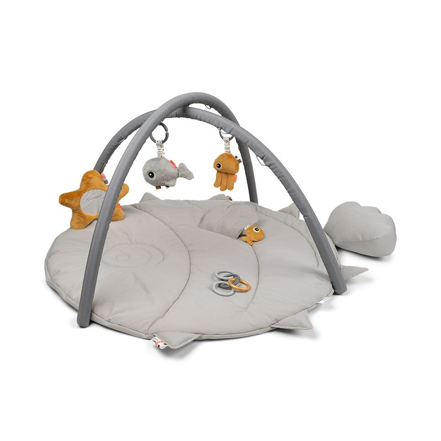 Done by Deer Activity Play Mat Sea friends Grey