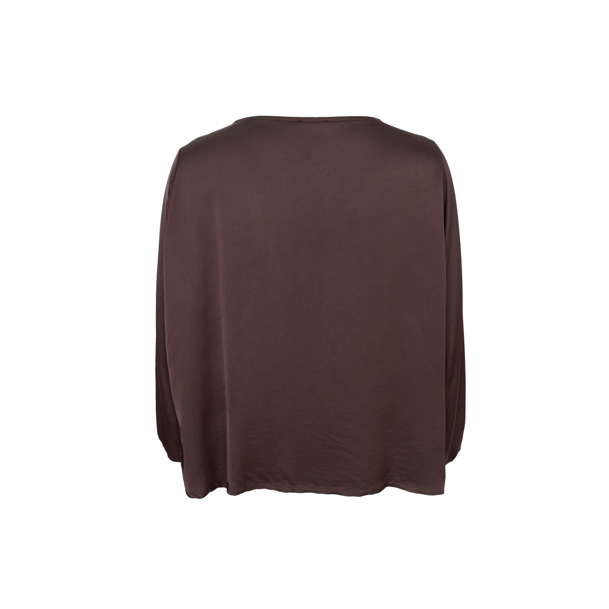 Black Colour Mabel LS Blus Coffee
