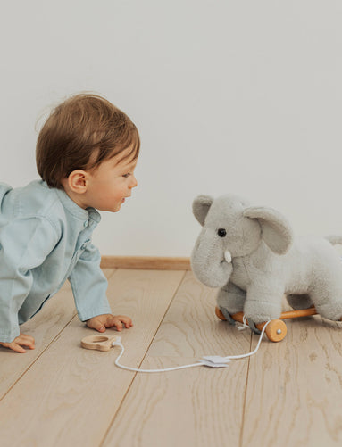 Teddykompaniet Dragdjur Elefant