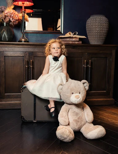 Teddykompaniet Teddy Mocca Nalle XL Beige