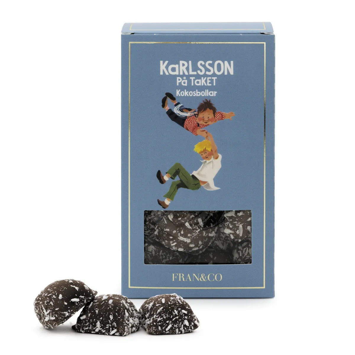 Fran&Co Karlsson på takets små chokladbollar med kokos