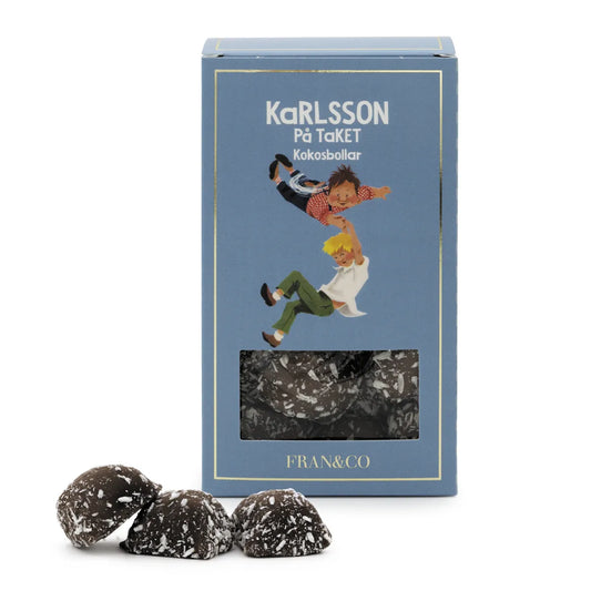 Fran&Co Karlsson på takets små chokladbollar med kokos