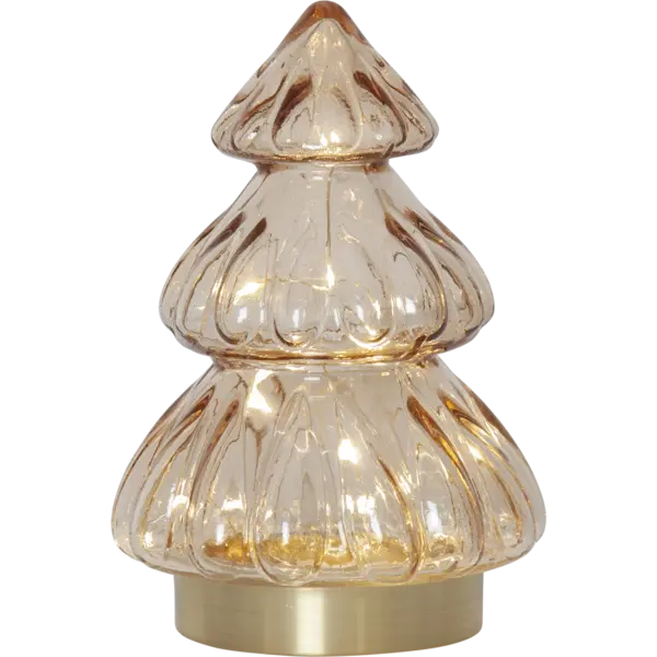 Star Trading Glasdekoration Abete Beige