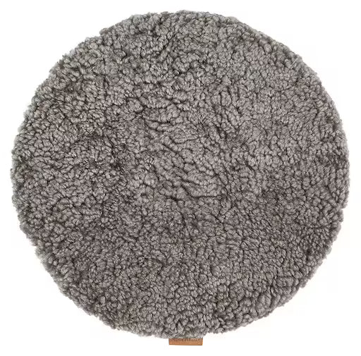 Sheperd Ida chair cushion non padded 38cm round Grågrafit