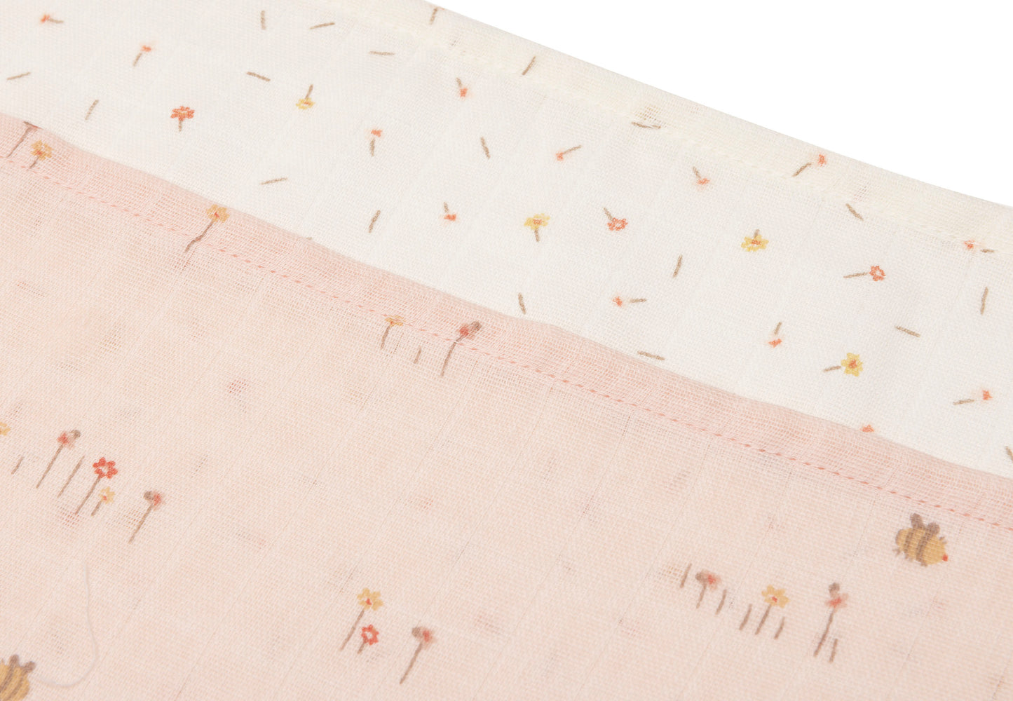 Jollein Muslinfilt 70x70cm Pretty Picnic 3-pack