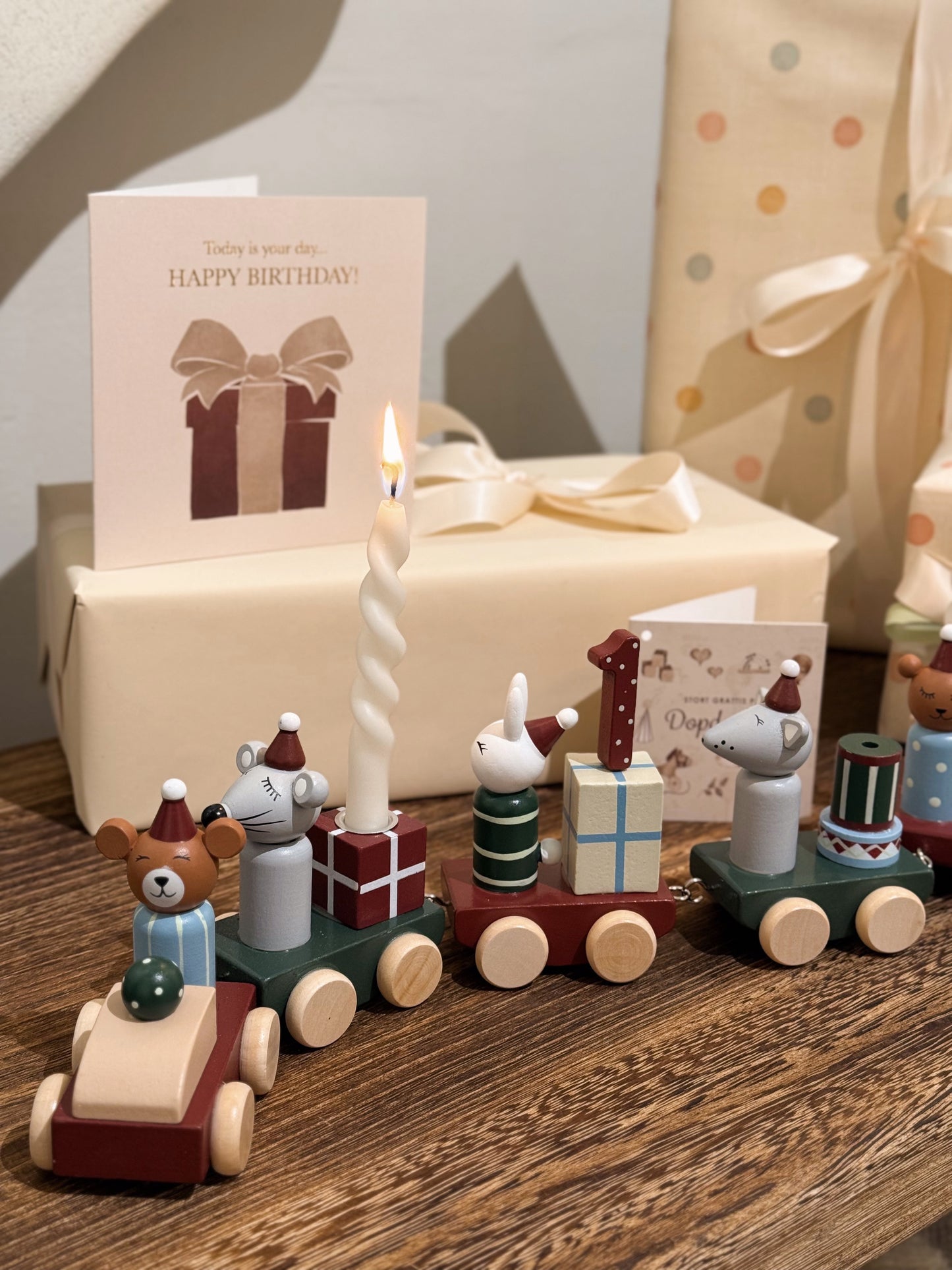 Bloomingville Junaid Födelsedagståg Multi