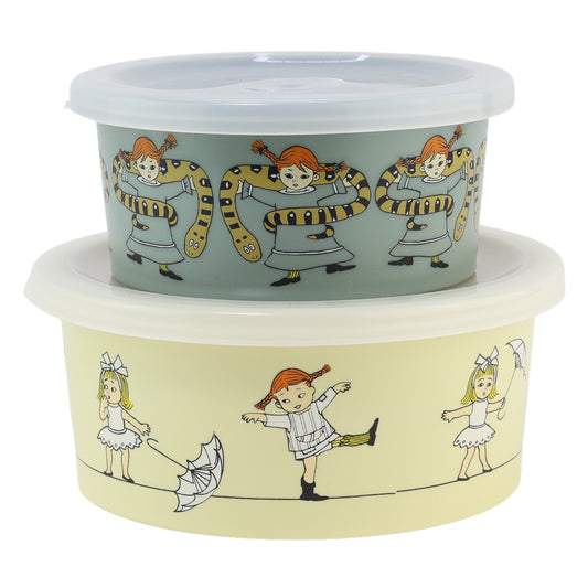 Rätt start Pippi Cirkus Snackbox 2-pack