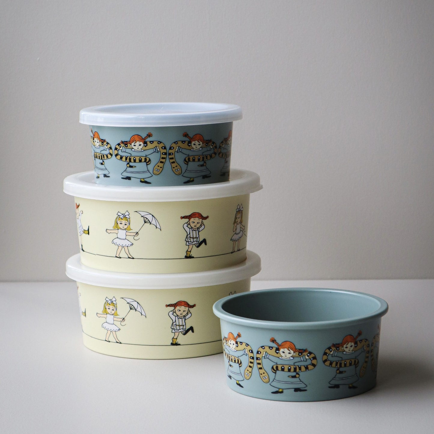 Rätt start Pippi Cirkus Snackbox 2-pack