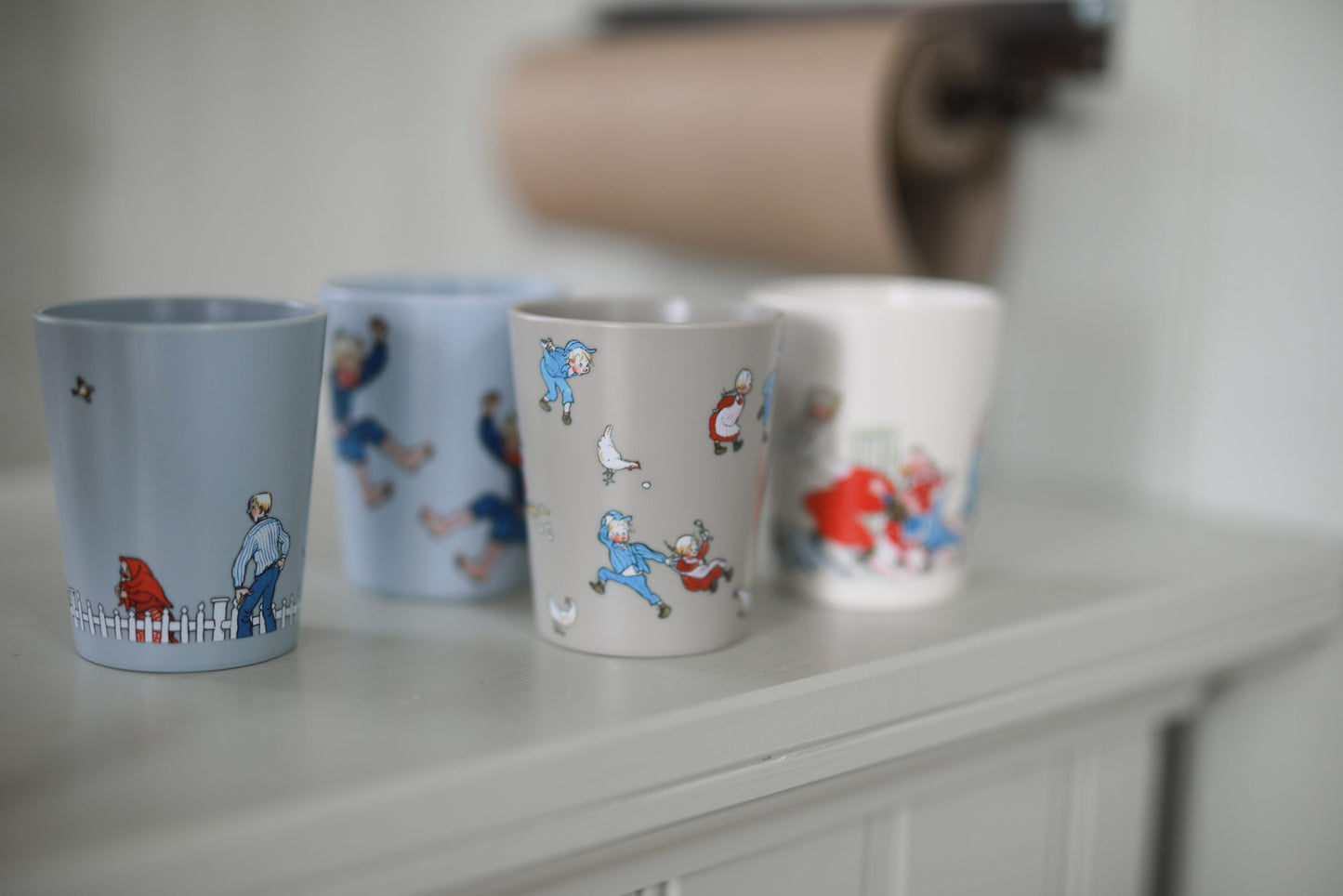 Rätt Start Emil i Lönneberga, Tumblermugg, ljusblå