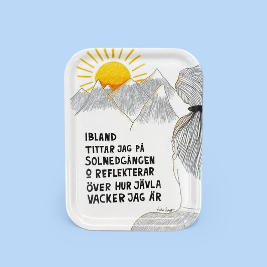 Skaperian Bricka Reflekterar