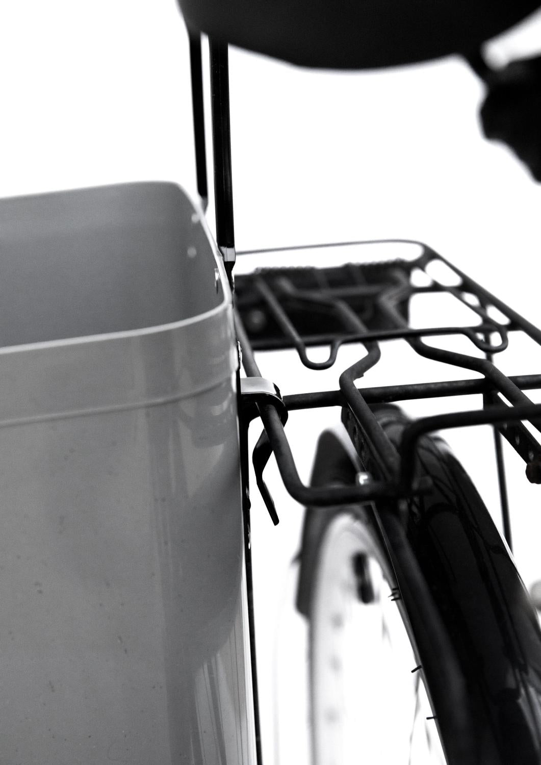 Hinza Väska Hög med cykelfäste Nougat - Recycled Plastic
