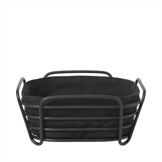 Blomus Delara Brödkorg 20 cm Svart