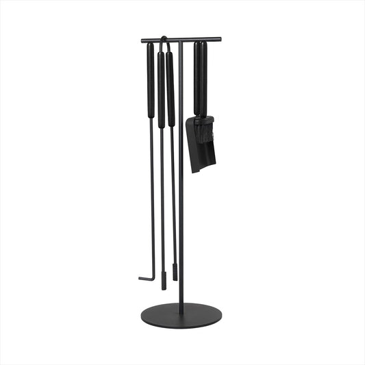 Blomus Ashi Kaminverktyg 75,5 cm Svart 5 Delar