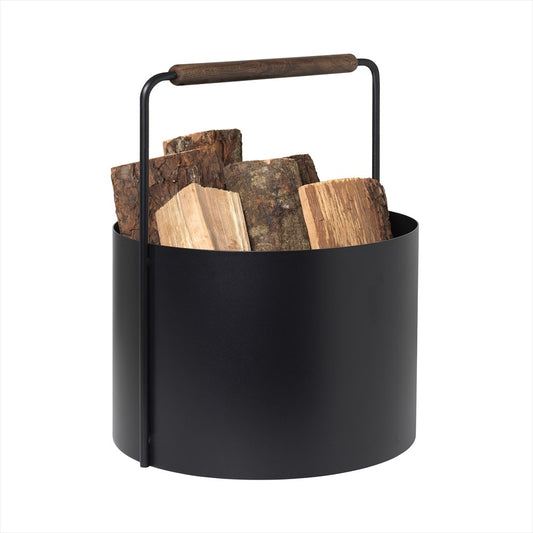 Blomus Ashi Vedkorg 45 cm Brun