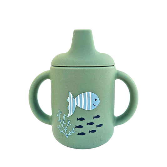 Summerville Pipmugg Silikon Grön Hav