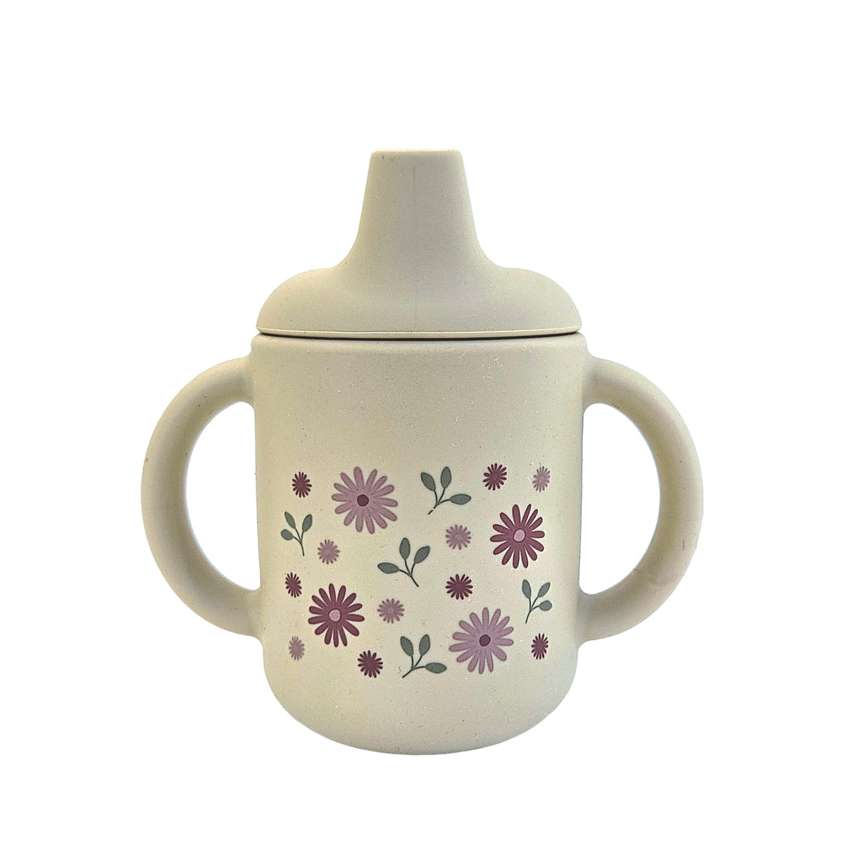 Summerville Pipmugg Silikon Beige Blomma