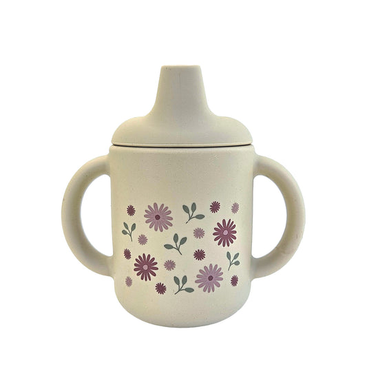 Summerville Pipmugg Silikon Beige Blomma