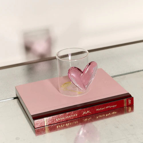 Lepelclub Heart Mugg Rosa