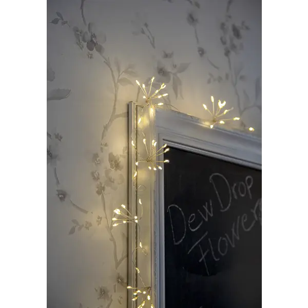 Star Trading Ljusslinga Flower Silver